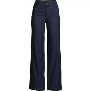High Rise Wide Leg Denim Jeans